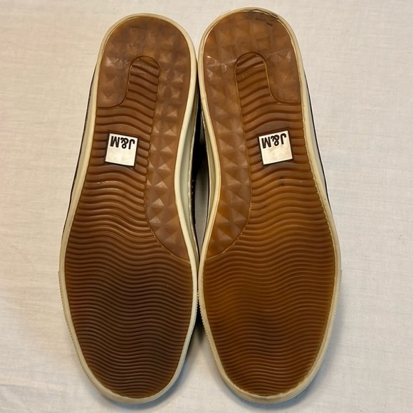 Johnston Murphy Knitted Casual Oxford Blue and Brown Leather 10.5D EUC - Picture 5 of 5